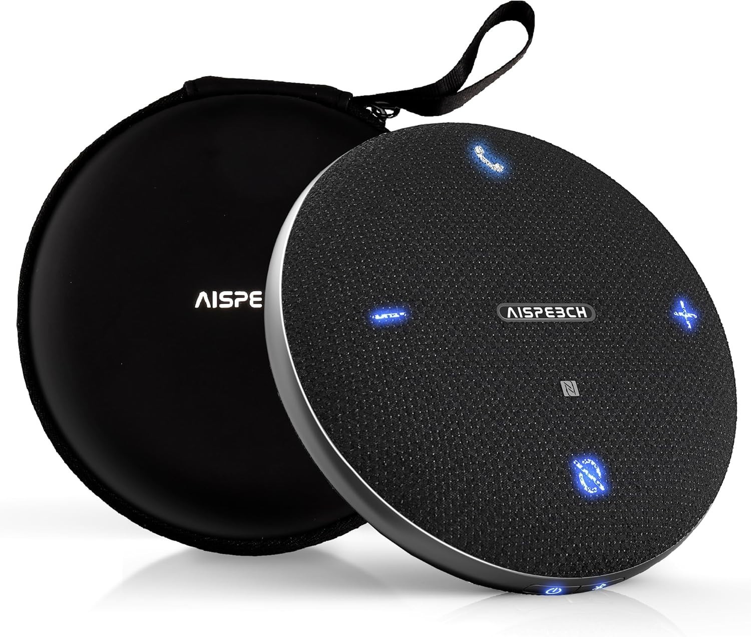 M4 Bluetooth Speakerphone Conference Microphone with AI Noise Reduction Full-Dup