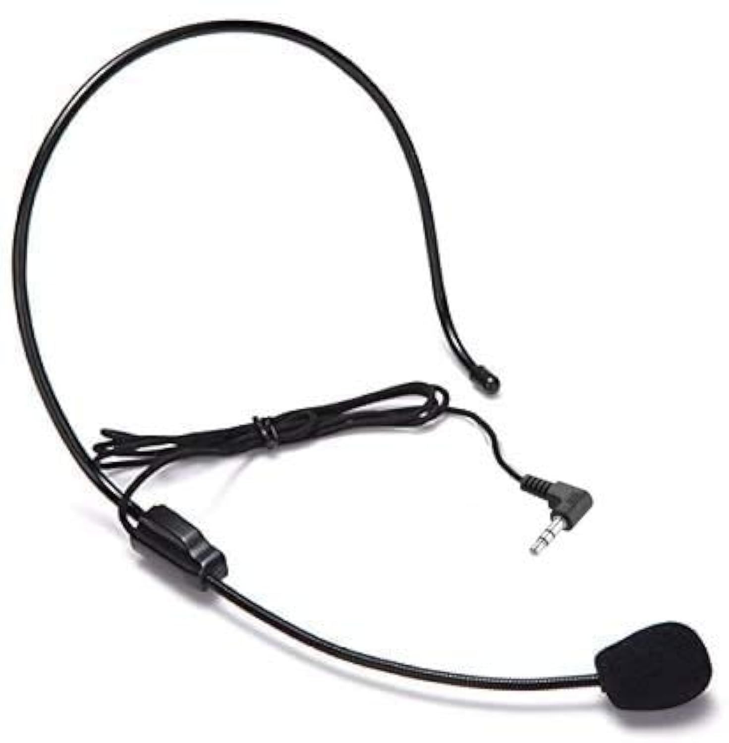 AKindle Mini Ear-Hook Headset Microphone Mic Voice Amplifier Lead Length 3.3ft