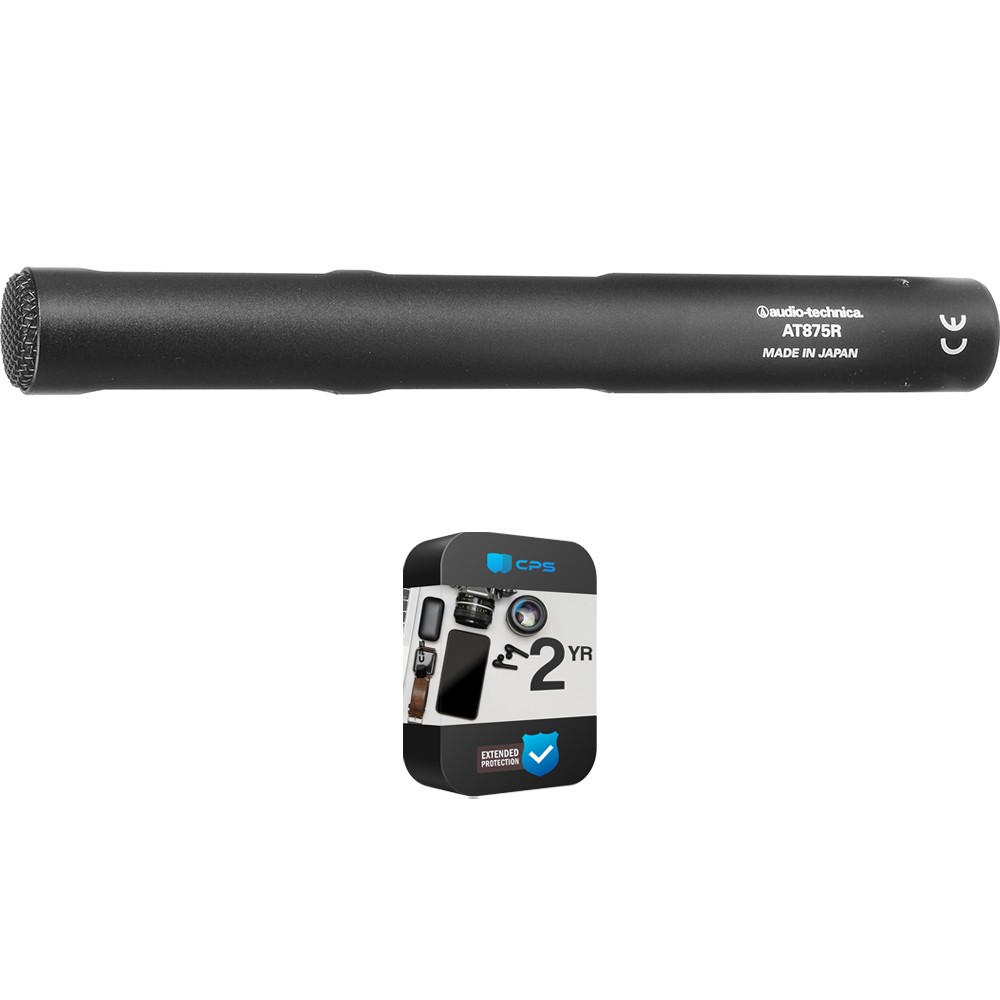Audio-Technica AT875R Line + Gradient Short Shotgun Condenser Mic +2 YR Warranty