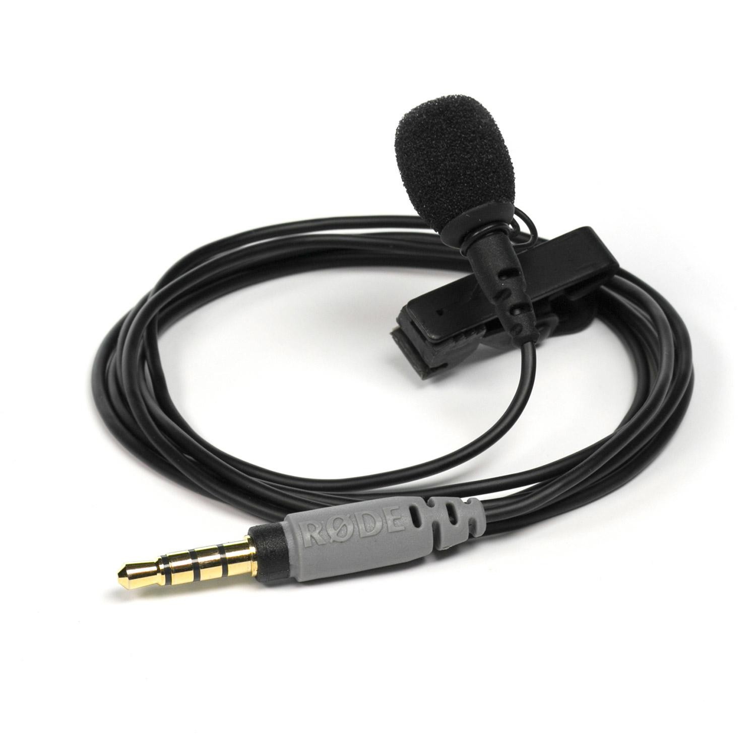 Rode Smartlav+ Lavalier Condenser Microphone for Smartphones and Tablets