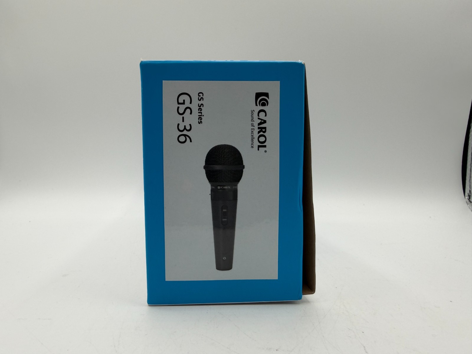 CAROL GS-36 Dynamic Wired Handheld Microphone w/ XLR Cable New Open Box