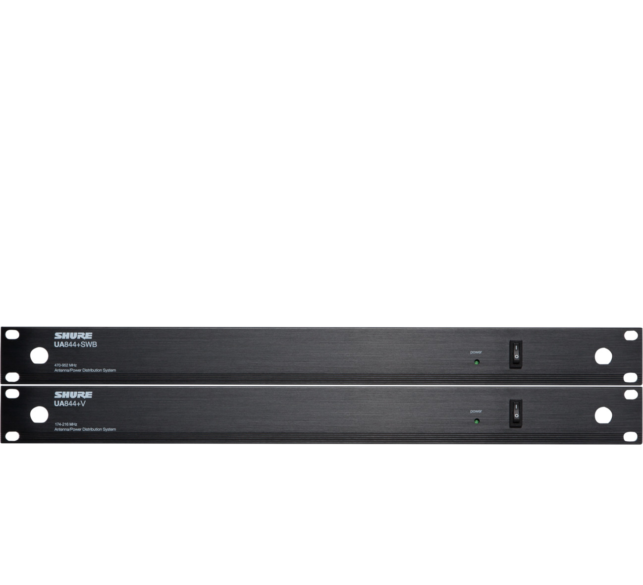 Shure UA844+V Five-way Active Antenna Splitter and Power Distribution System
