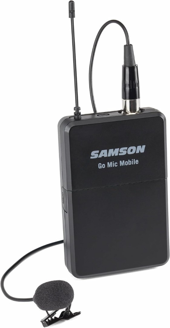 Samson Go Mic Mobile Digital Wireless System w/ LM8 Lavalier & Beltpack Transmit