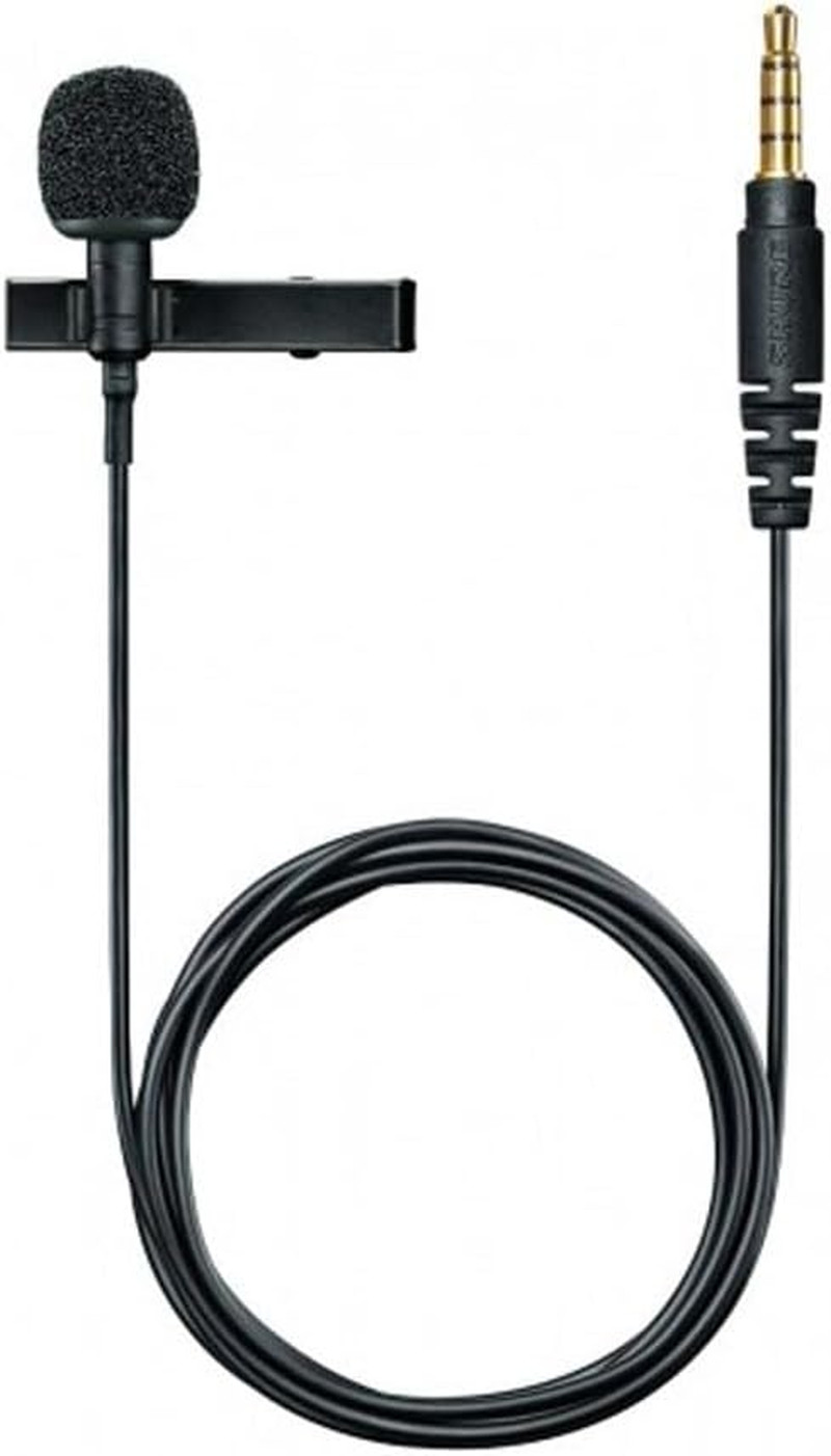 MVL Lavalier Microphone for Iphone & Tablet – External Clip on Mini Lapel Mic fo