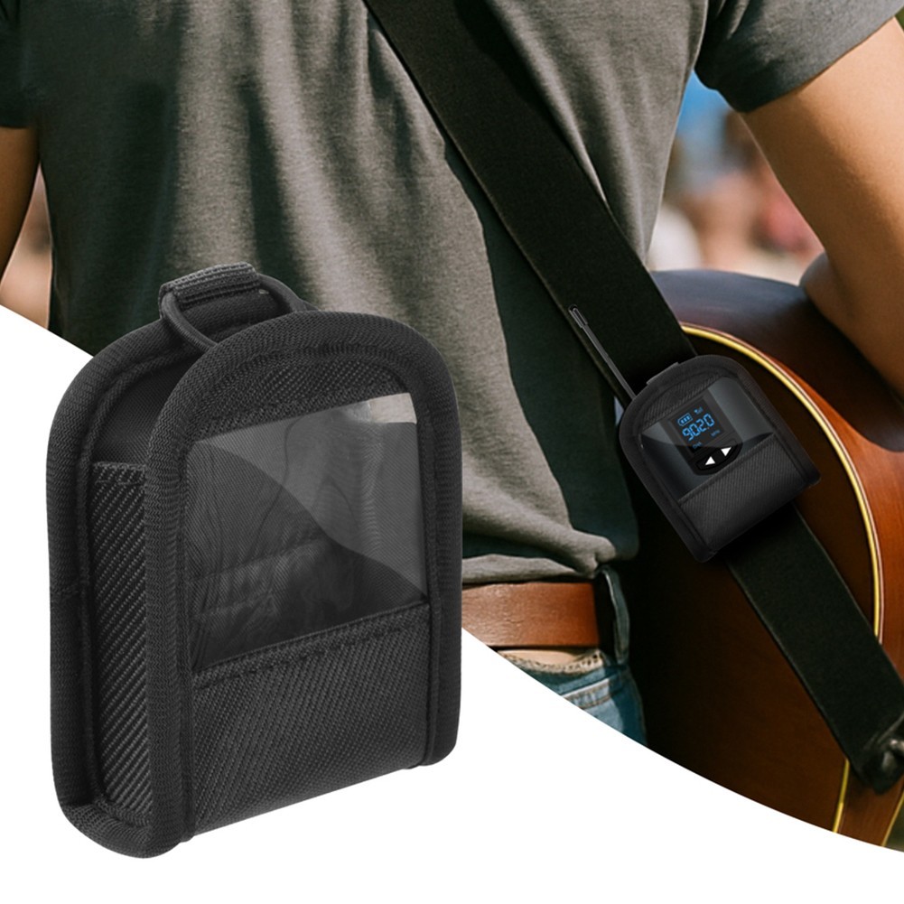 Transparent Design Wireless Bodypack Transmitter Pouch for Optimal Visibility