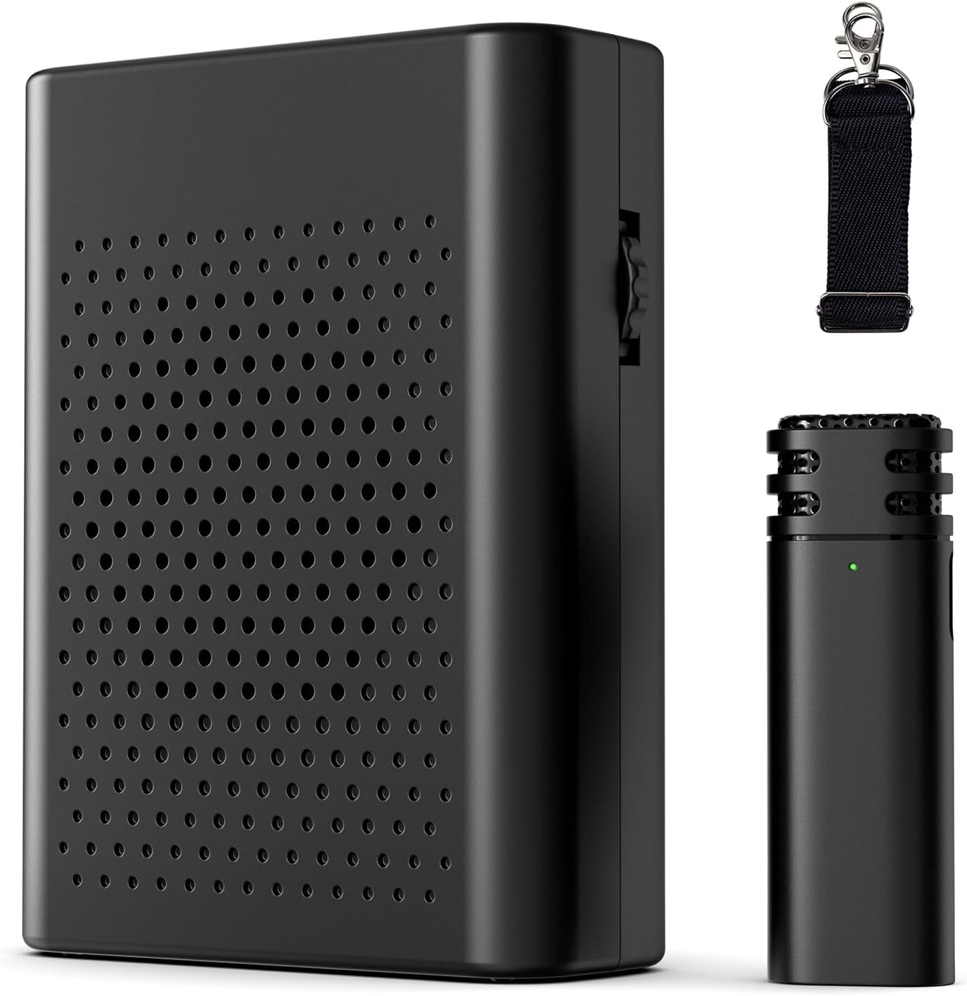 Wireless Voice Amplifier with Wireless Lavalier Lapel Microphone Portable