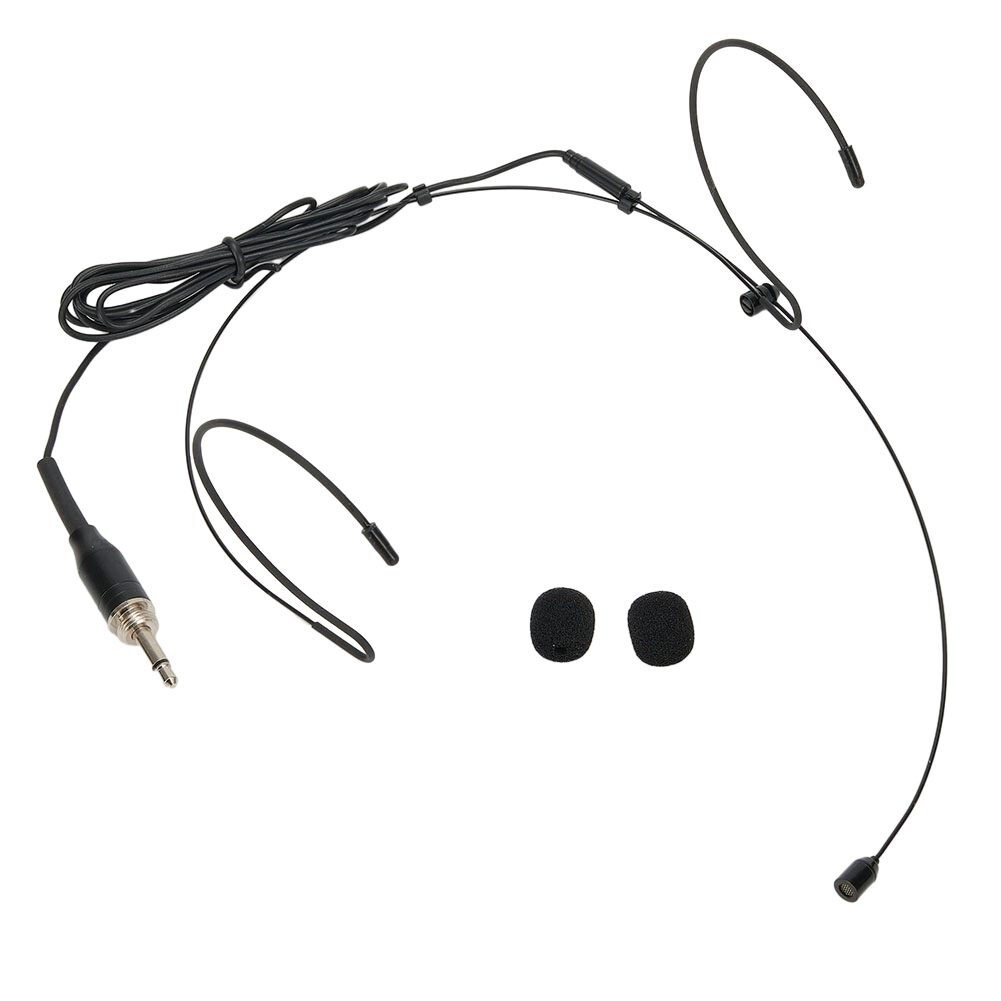 Double-Earhook-Headset Mic Headworn Microphone For For Wireless