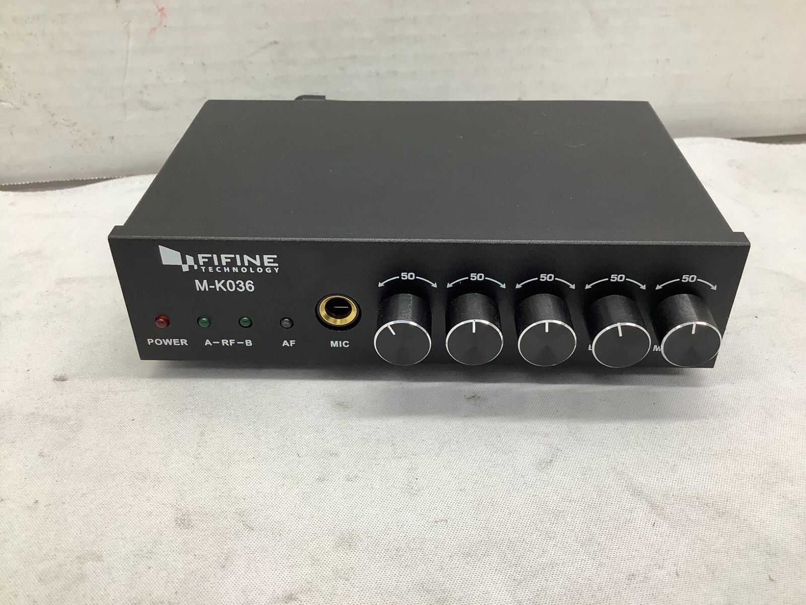 FIFINE UHF Dual Channel Wireless M-K036 (UNIT ONLY)
