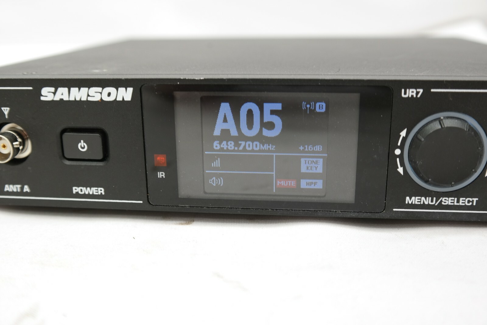 Samson Wireless Model UR7 Receiver ONLY JH