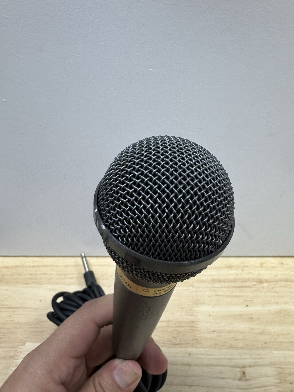 Panasonic Dynamic Microphone Mic Made In Japan Professional 10ft Wired VFA0140
