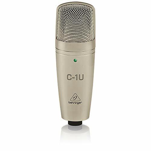 BEHRINGER C-1U USB Condensor Microphone with Stand Mount