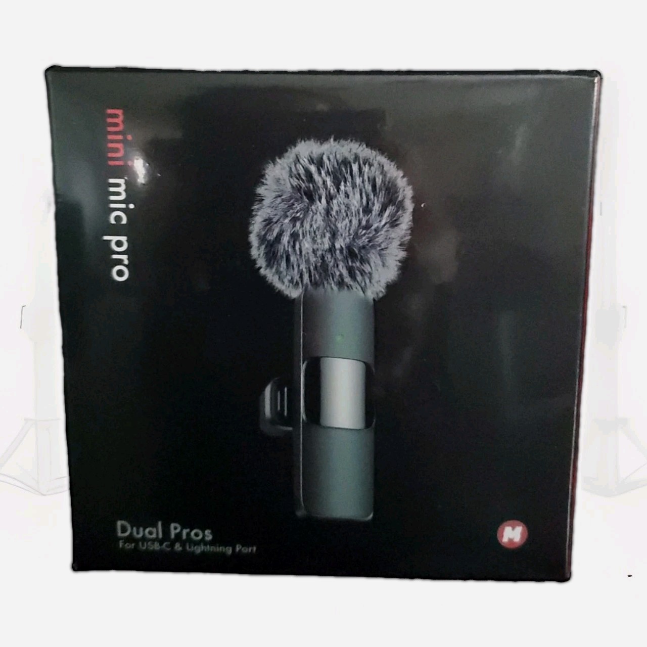 Mini Mic Pro Dual Pros Wireless Lavalier Microphone USB-C & Lightning for iPhone