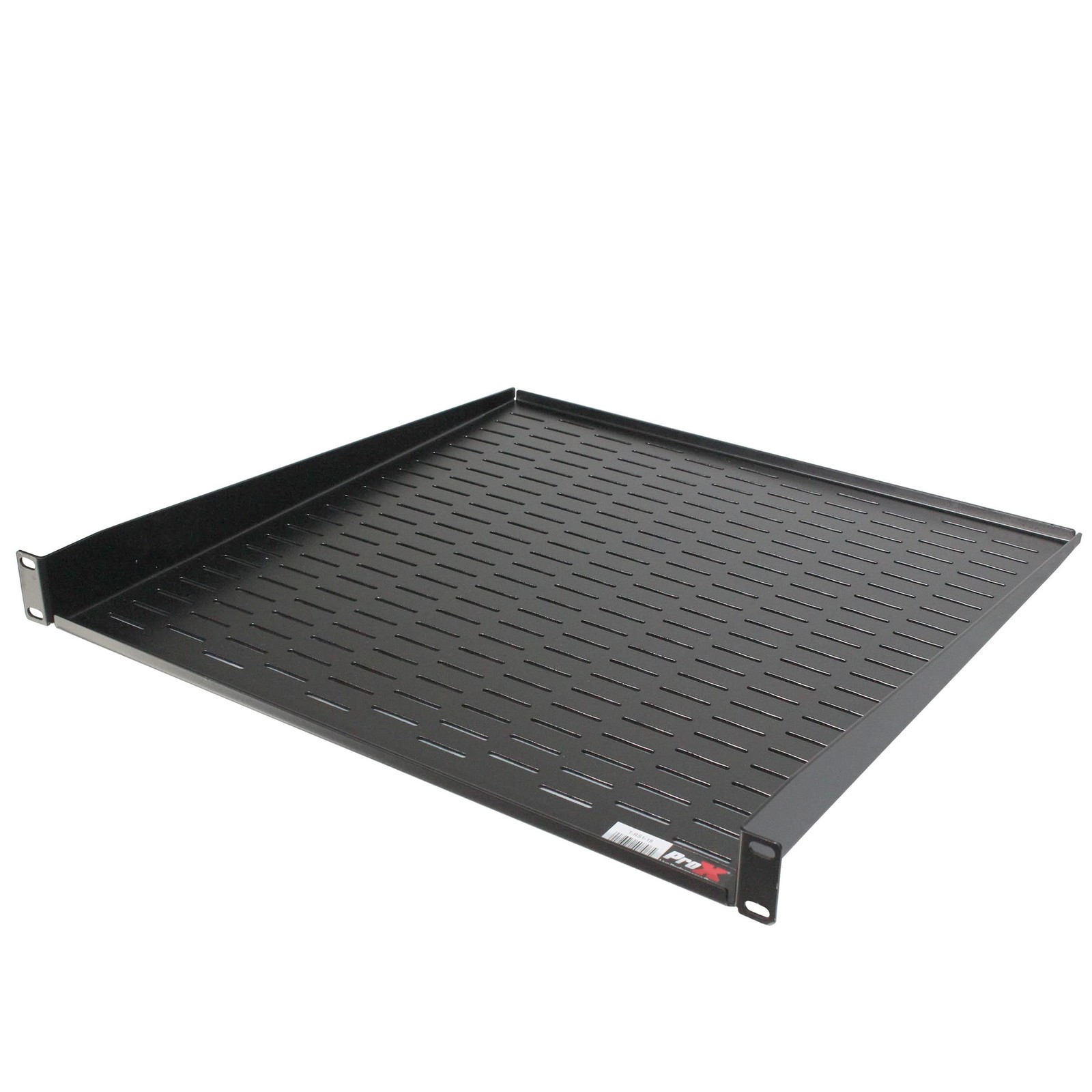 Prox Rack Mount Shelf 1U Space 18″ Deep – T-RS1-18 Black