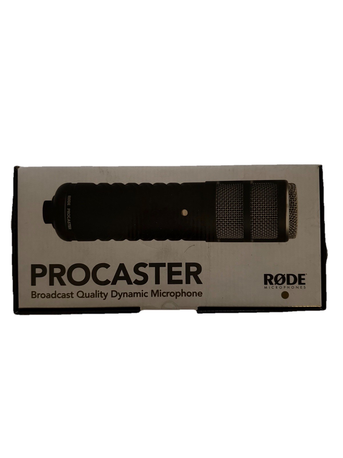 Rode Procaster Dynamic Microphone XLR Cardioid Large Diaphragm Broadcast Black