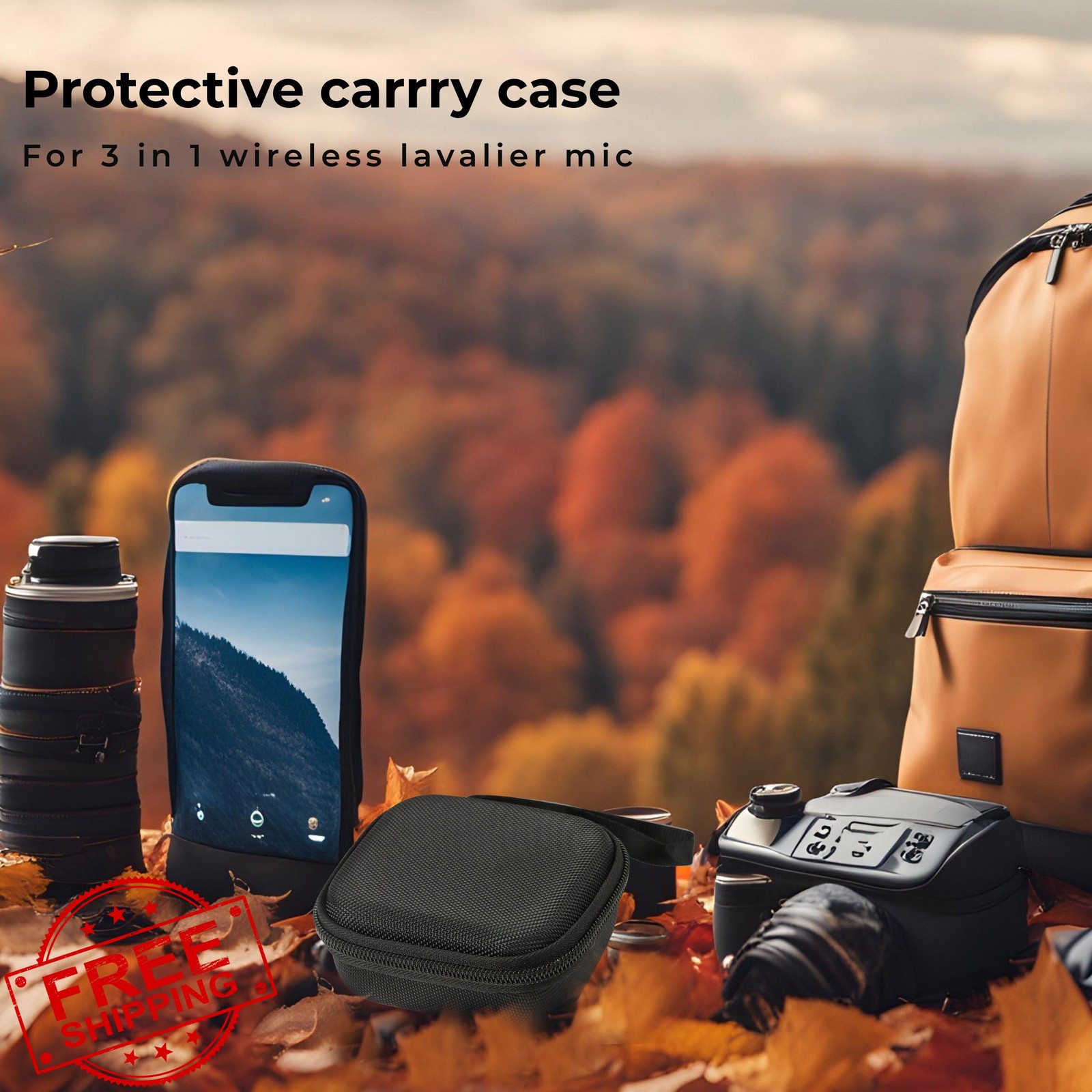 SoleKing Wireless Lav Mic Bag