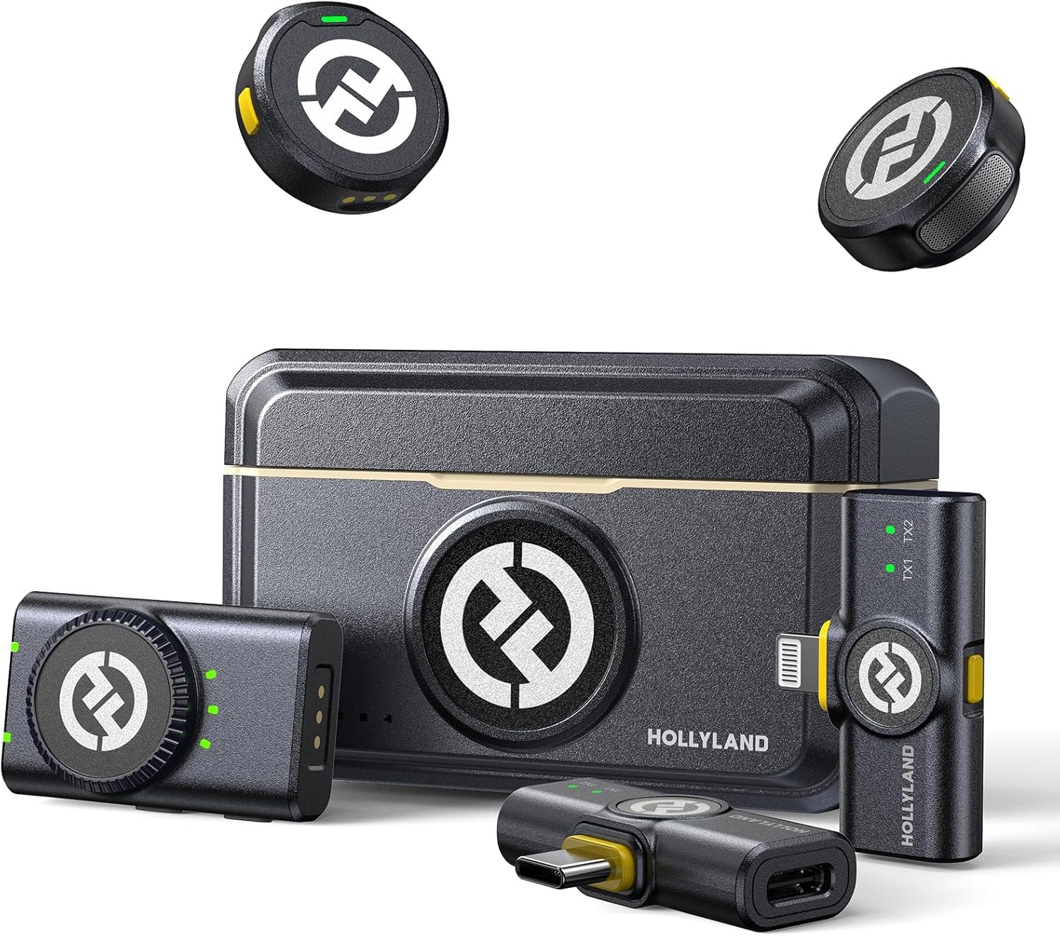 Hollyland Lark M2 Wireless Lavalier Microphone for