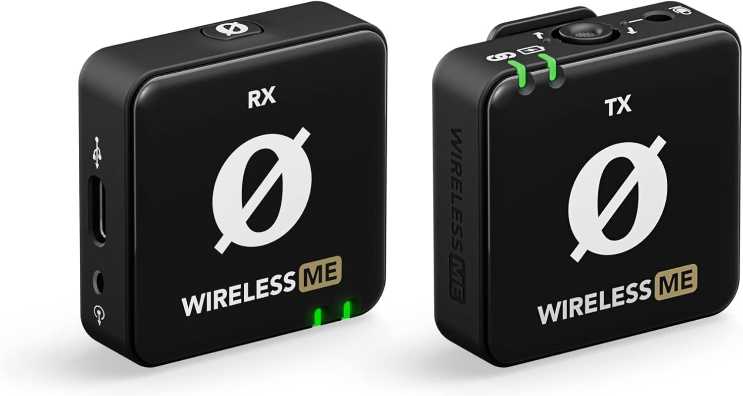 RØDE Wireless ME Ultra-Compact Wireless Microphone System with Built-In Micropho