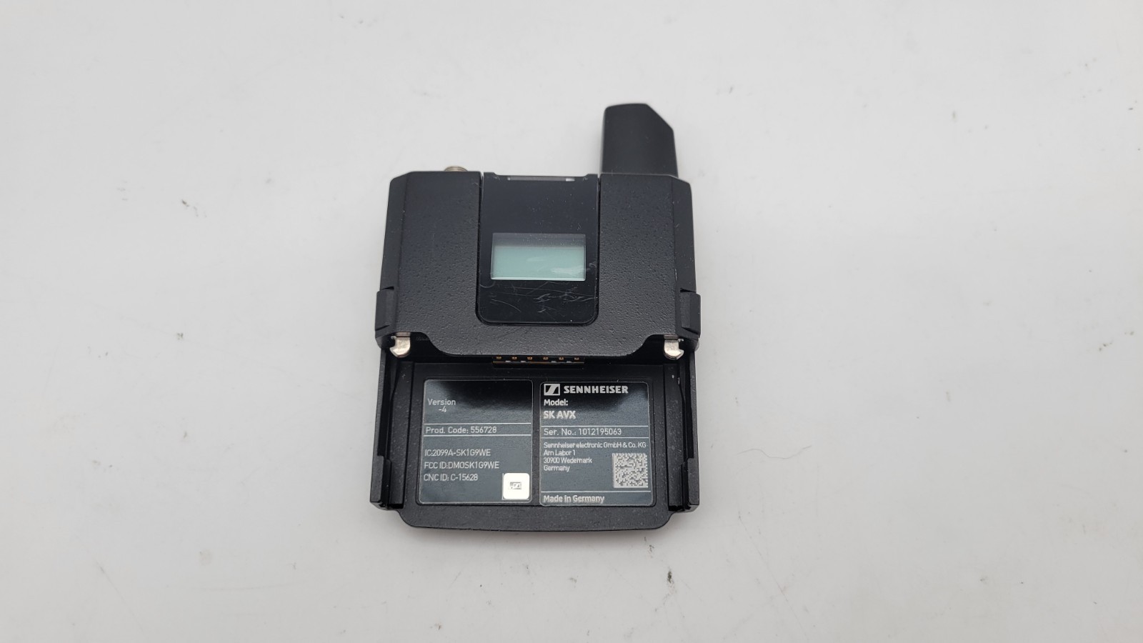 Sennheiser AVX Digital Wireless Mic Bodypack Transmitter SK-AVX v4