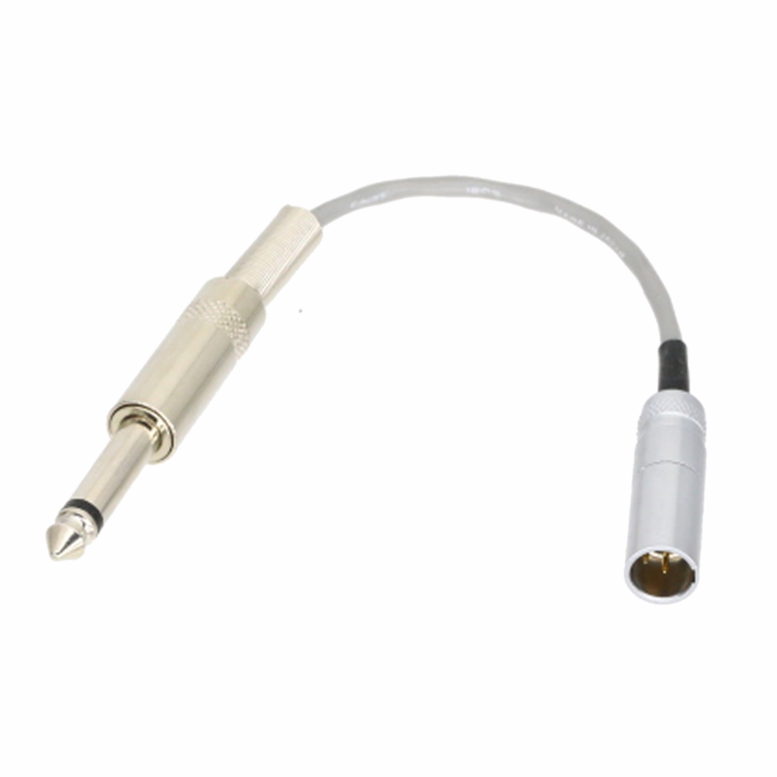 Mini-XLR TA3M 3-pin to 6.35mm 1/4″ mono plug audio cable L2B2AT for Microphones