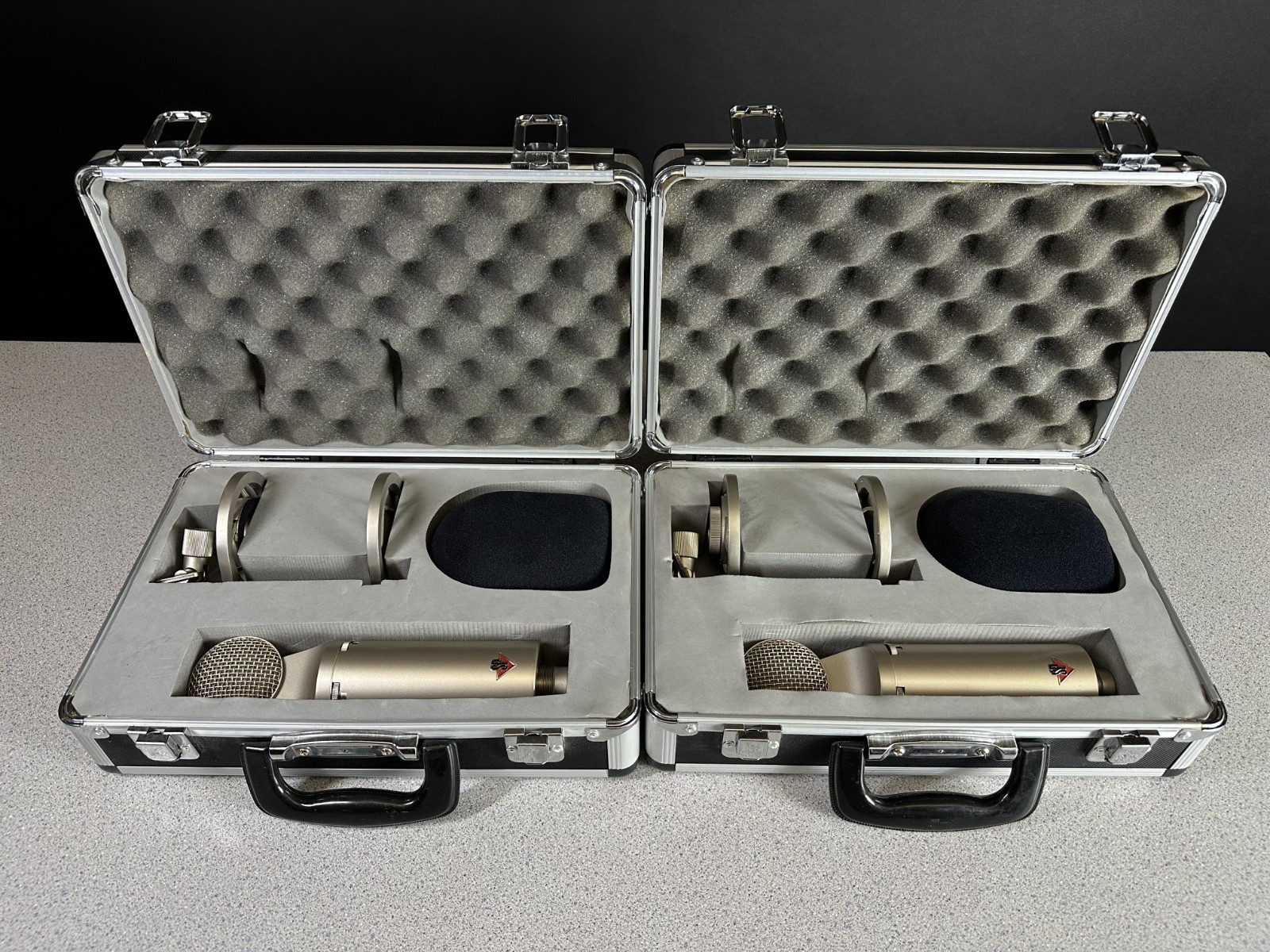 Studio Projects CS5 – Multi-Pattern Condenser – Stereo Pair with Flight Cases