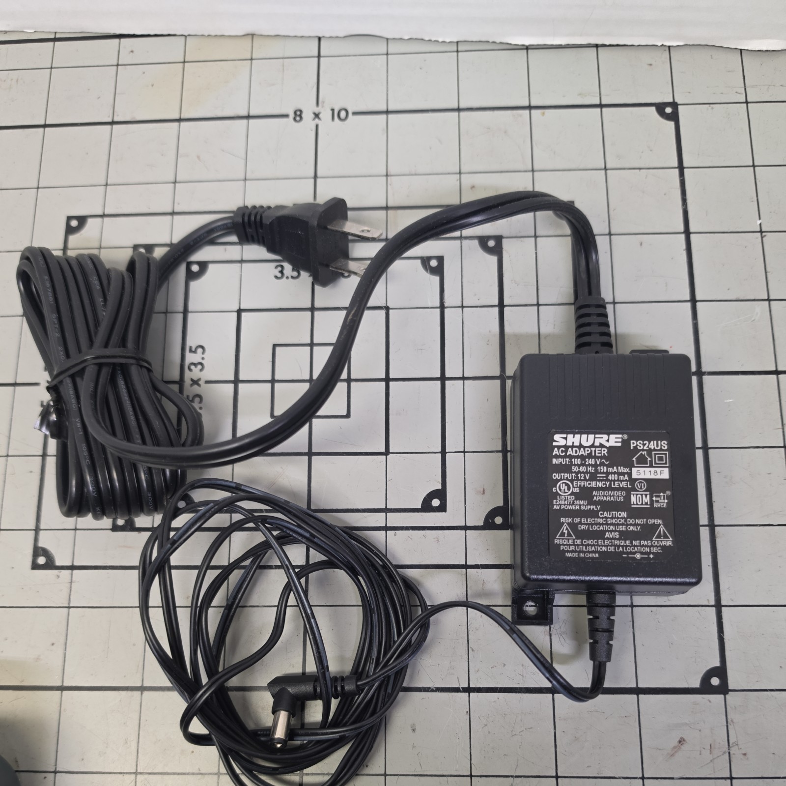 Shure PS24US AC Adapter