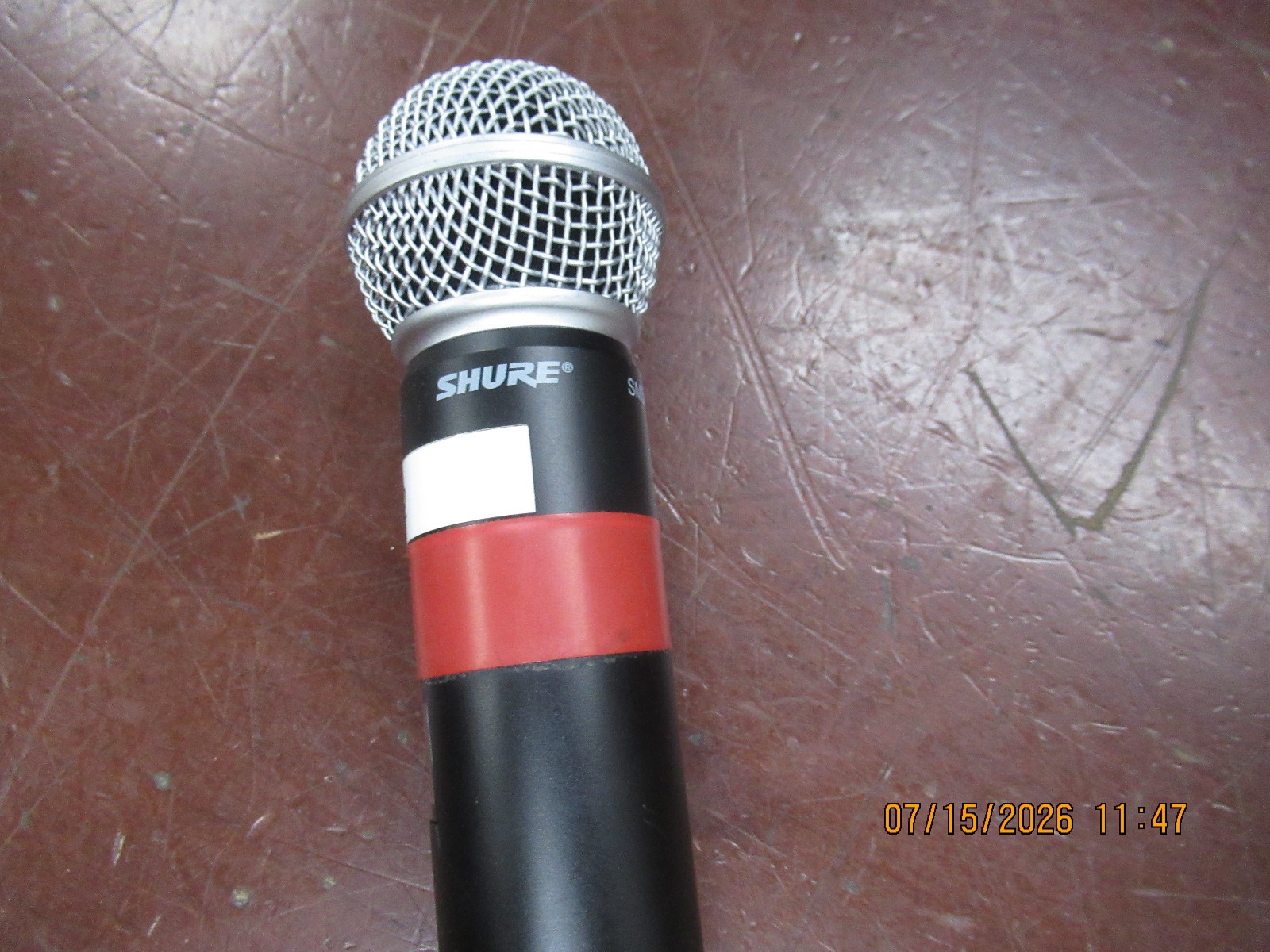 SHURE U2-UA SM58 Wireless Handheld Microphone