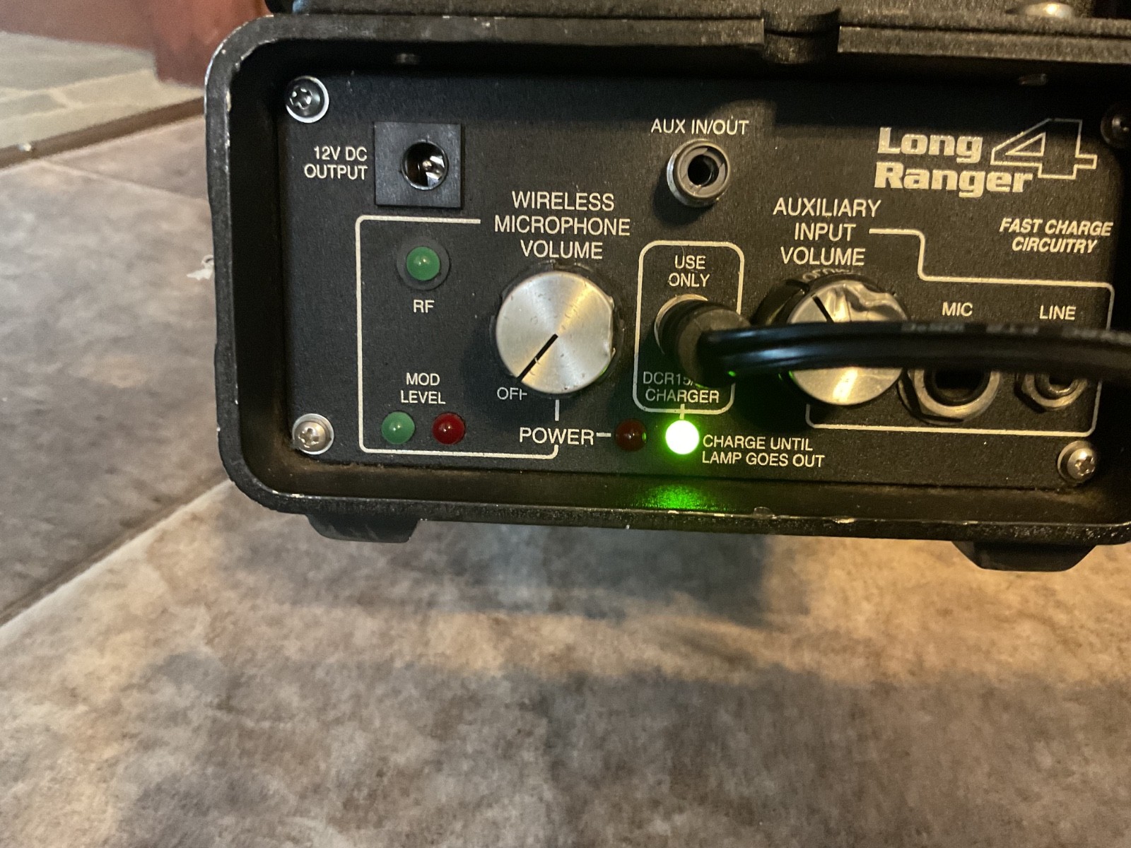 Lectrosonics Long Ranger IV (4) Wireless Auctioneer PA System Horn with Headset