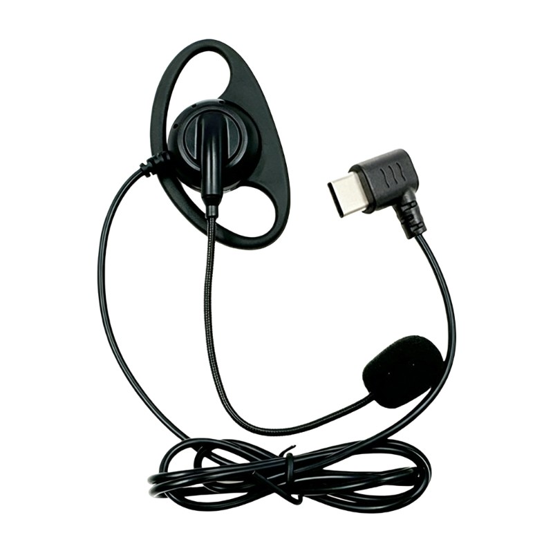 Professional Tours Guide Headset Clear Sound Adjustable Ear Hook Securedly Fit