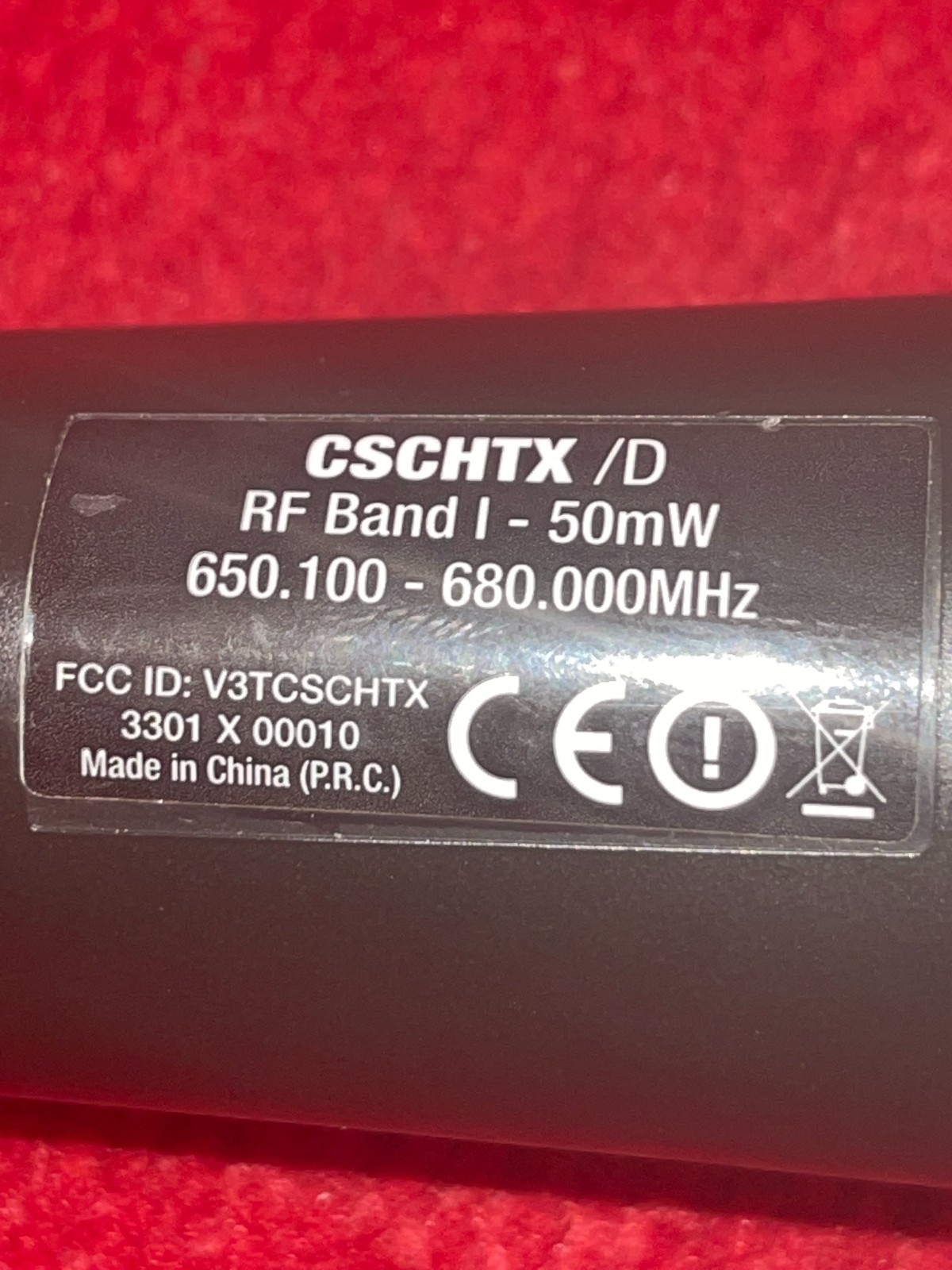 AKG HT470 Wireless Band 1 (650.100-680Mhz) Microphone CSCHTX/D