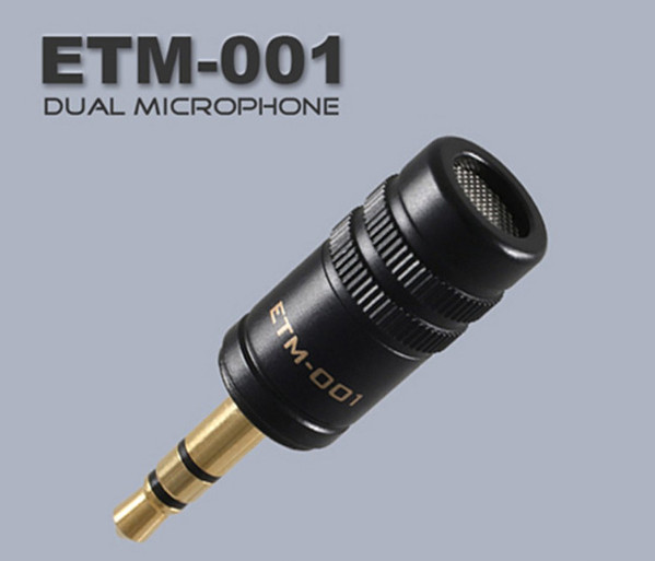 ETM-001 EDUTIGE Dual Microphone voice recording & chatting – GoPro,DSLR,Recorder