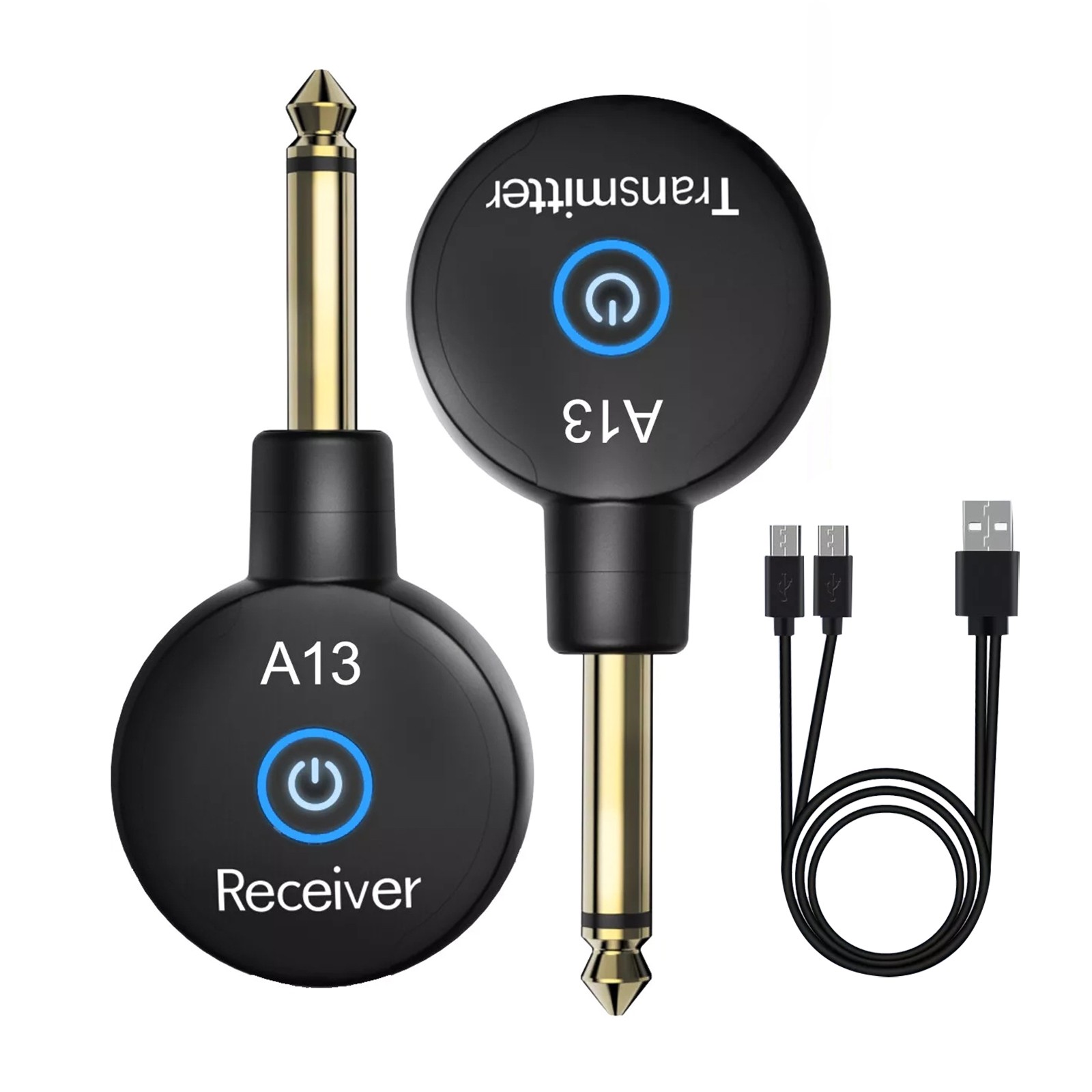 Wireless Guitar System Transmitter Receiver For Guitar Bass Electric Instruments