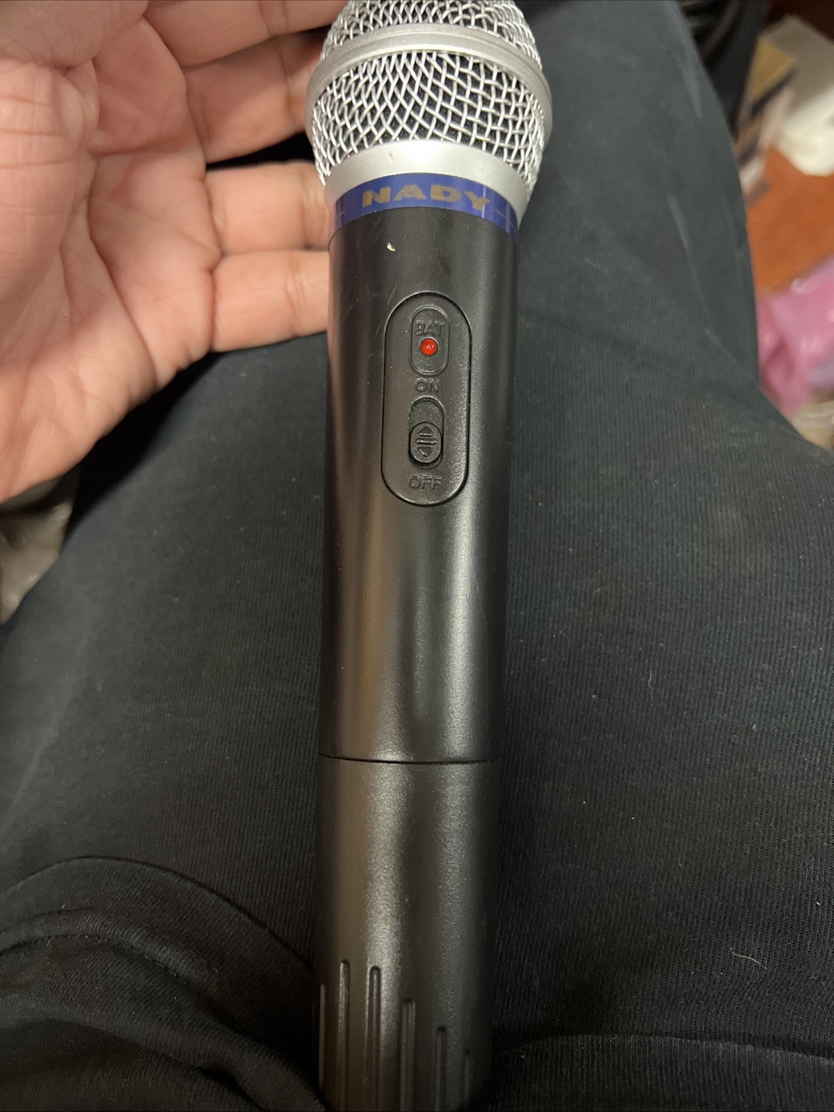 Nady DKW-DUO HT Black Wireless VHF 1 9V Single Handheld Microphone