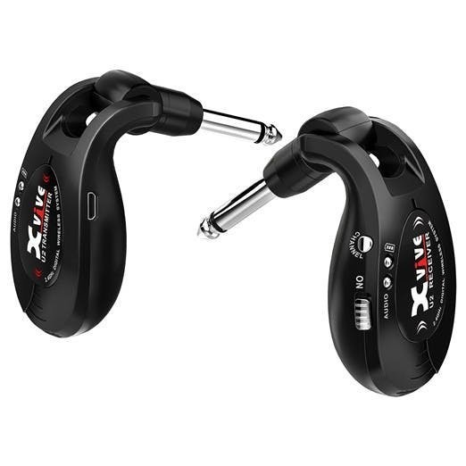 Xvive U2BK Digital Transmitter Receiver Wireless System for Guitar