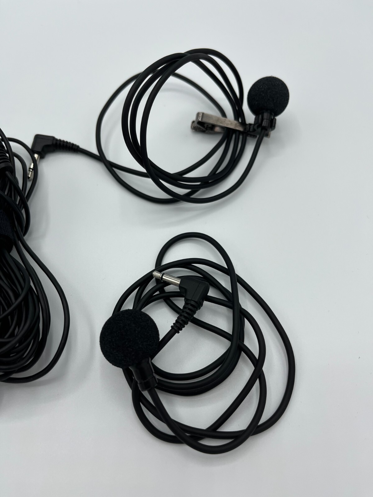 2X Audio-Technica ATR3350 & 2X Azden EX-503 Omni Condenser Lavalier Microphones