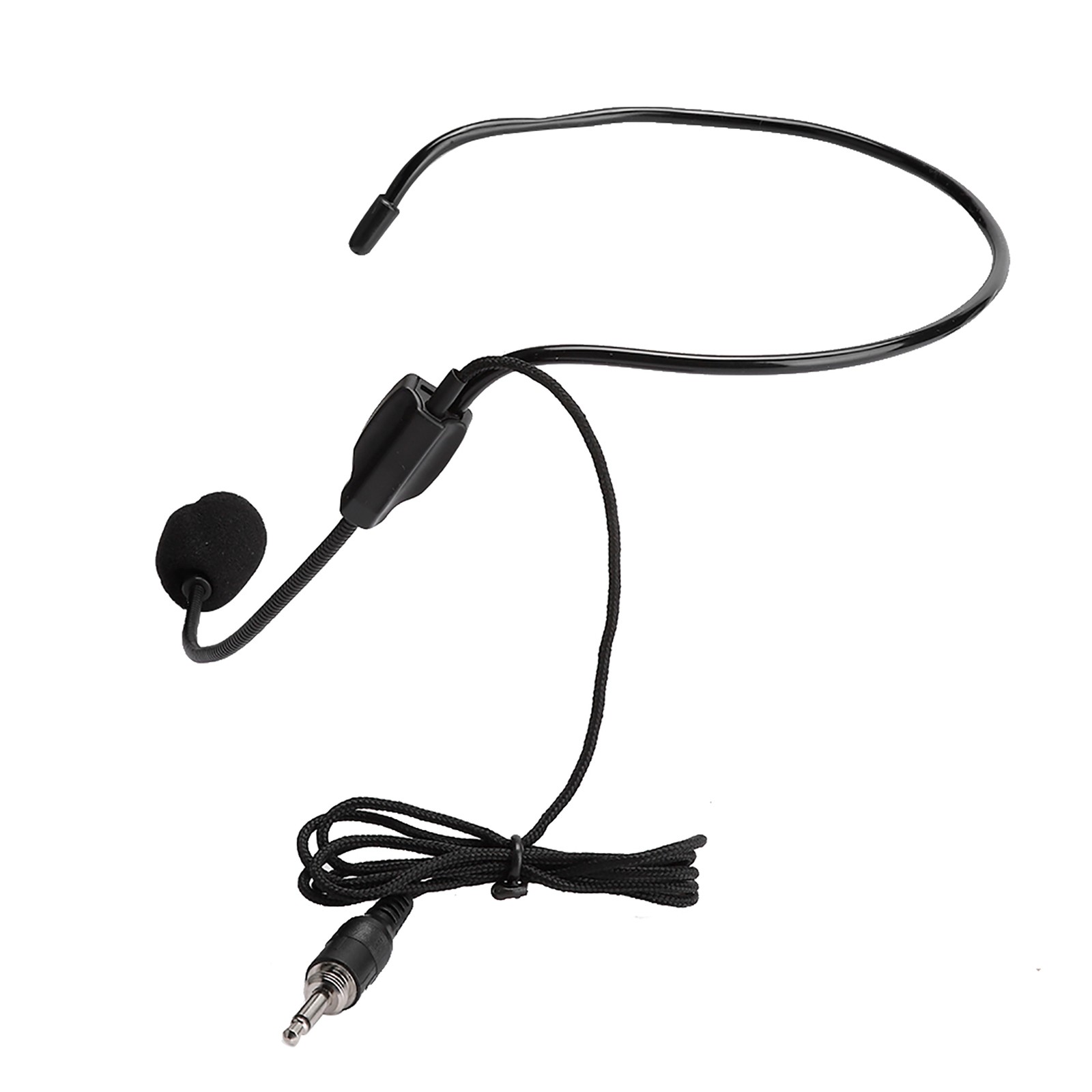 3Pcs 3.5mm Condenser Microphone Headset For Guide Shopping System