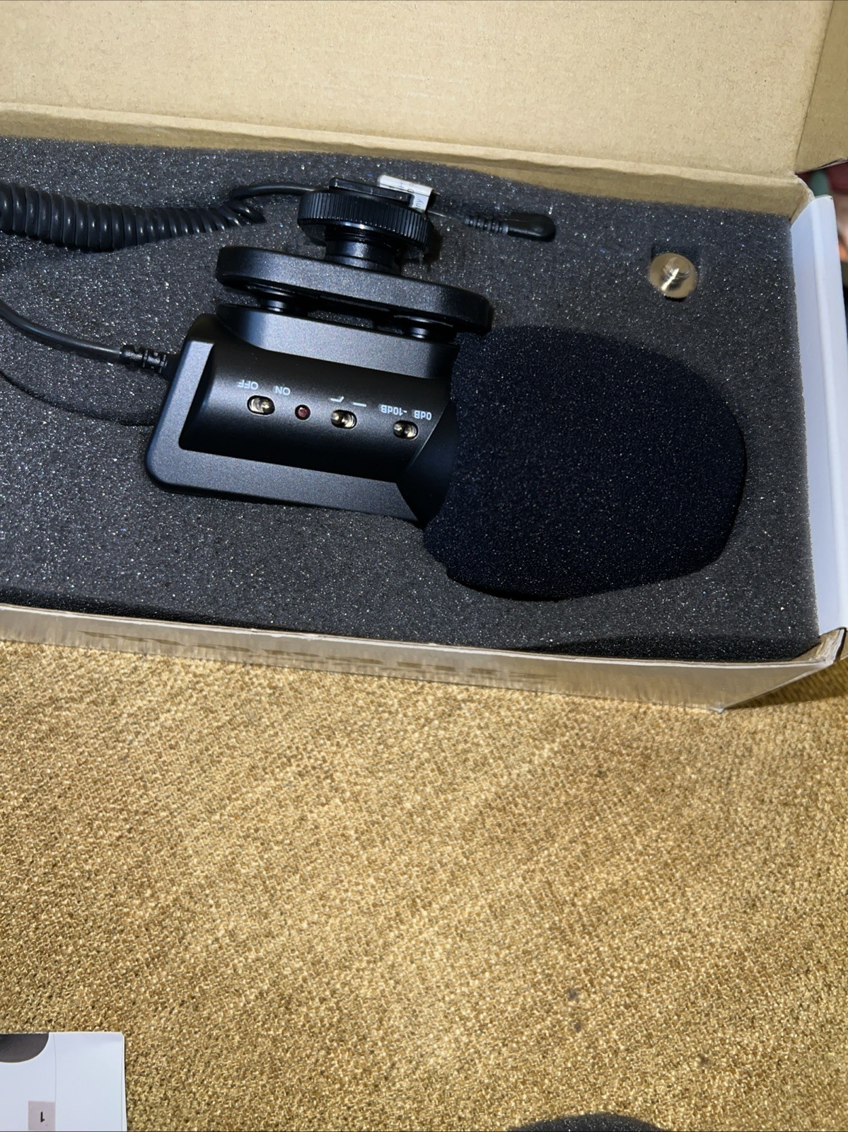 Marantz Audio Microphone, Professional Scope Condenser For dSLR NOT Tested Fr🎁