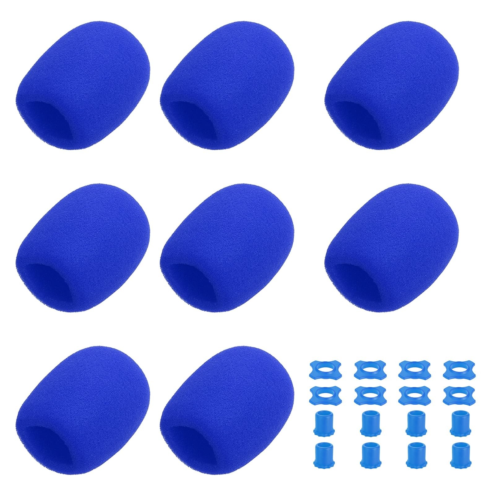 MECCANIXITY Mic Cover Foam Blue 1.34″