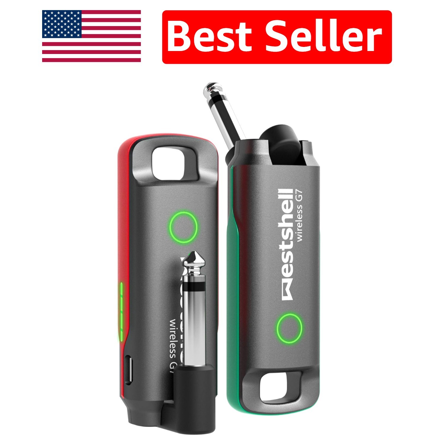 Plug and Play Wireless Guitar Transmitter Receiver – Exceptional Sound Quality