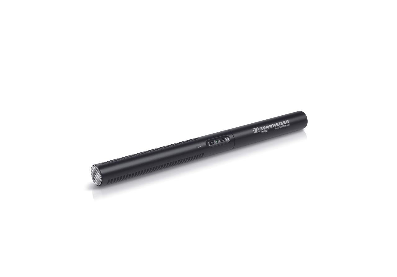 Sennheiser MKE600 Battery-Powered Shotgun Microphone for Video Camera New