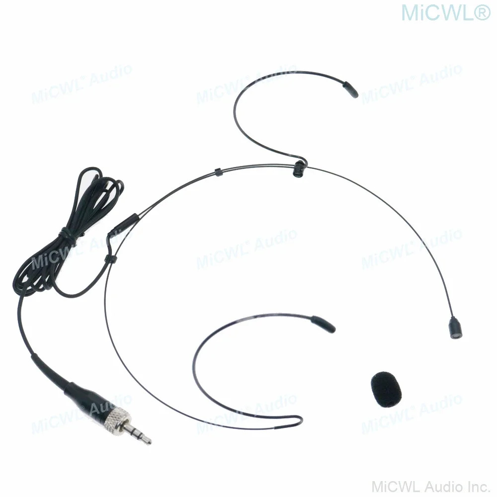 Omnidirectional Cardioid Recording Vocal Headset Microphone For Sennheiser