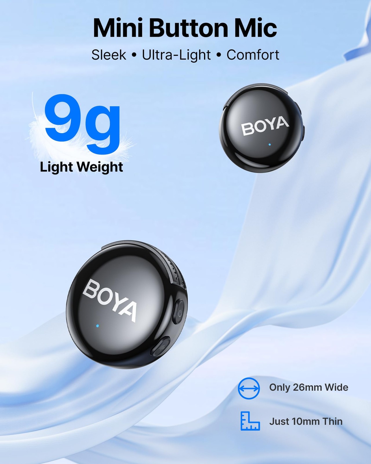BOYA BOYALINK 3 Wireless Mic Type-C Lightning 3.5mm