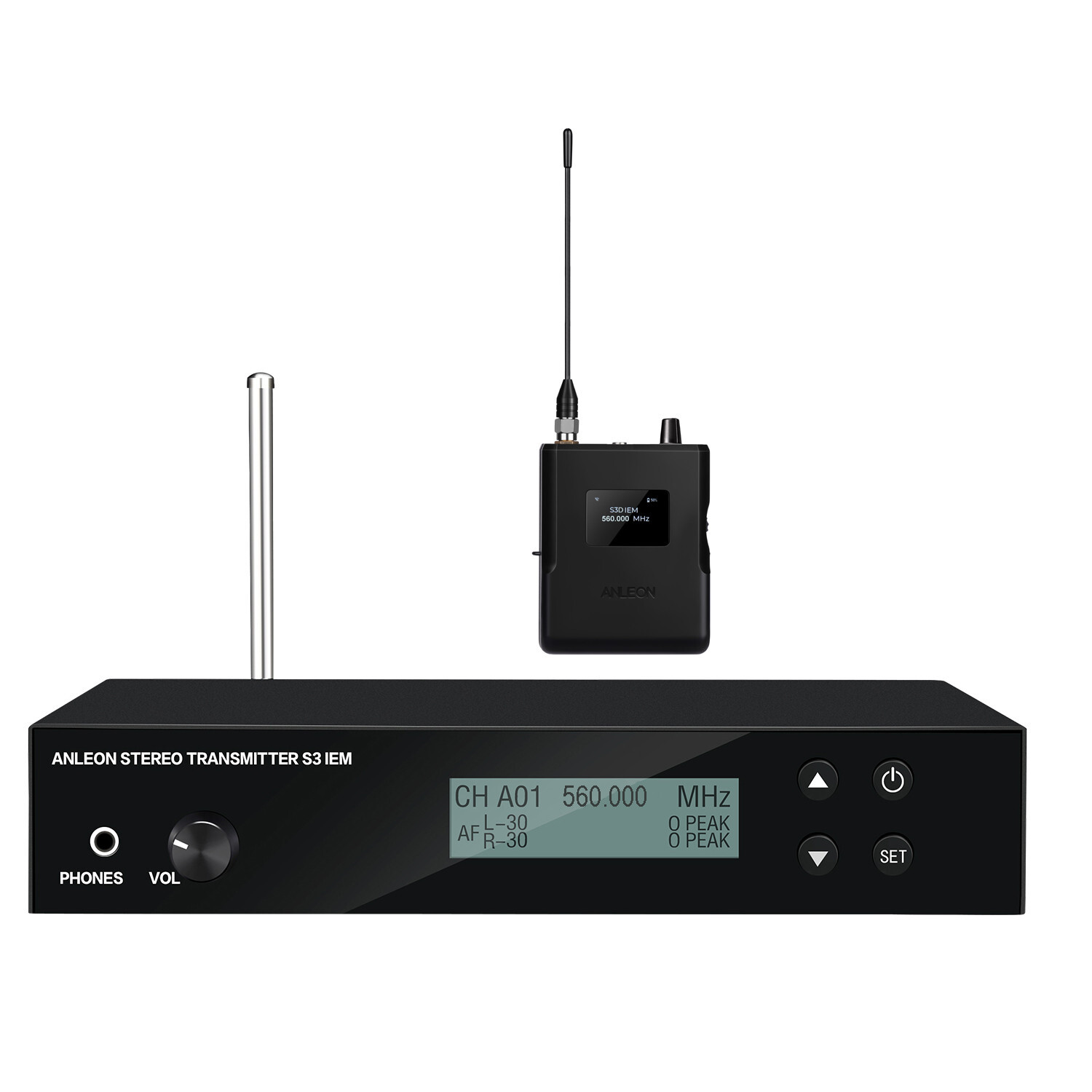 S3D Wireless In-Ear Monitor System sistema de moniotr sem fio 560-596