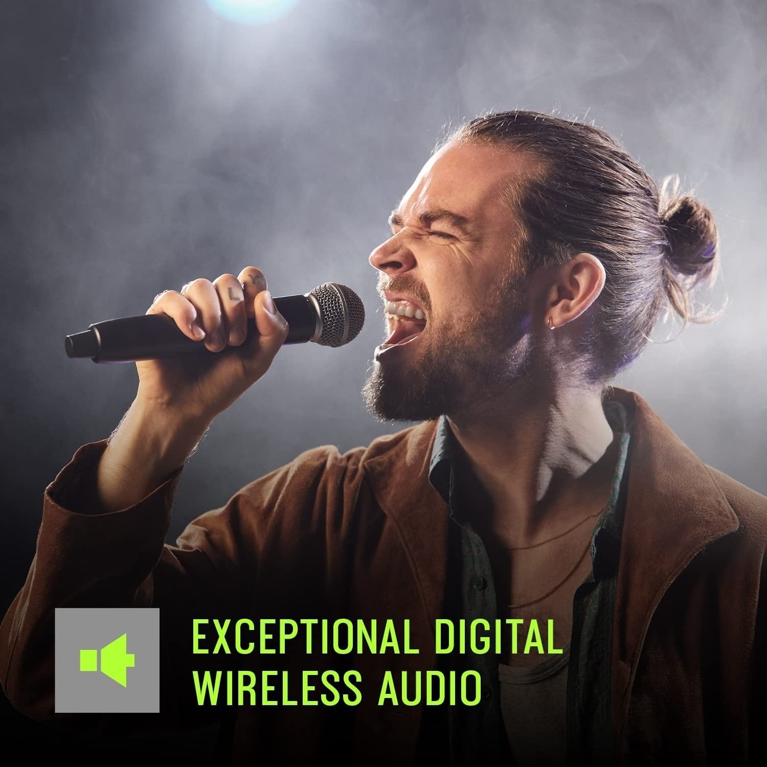 Shure Wireless System for Guitarists and Bassists with Digital Guitar Pedal…