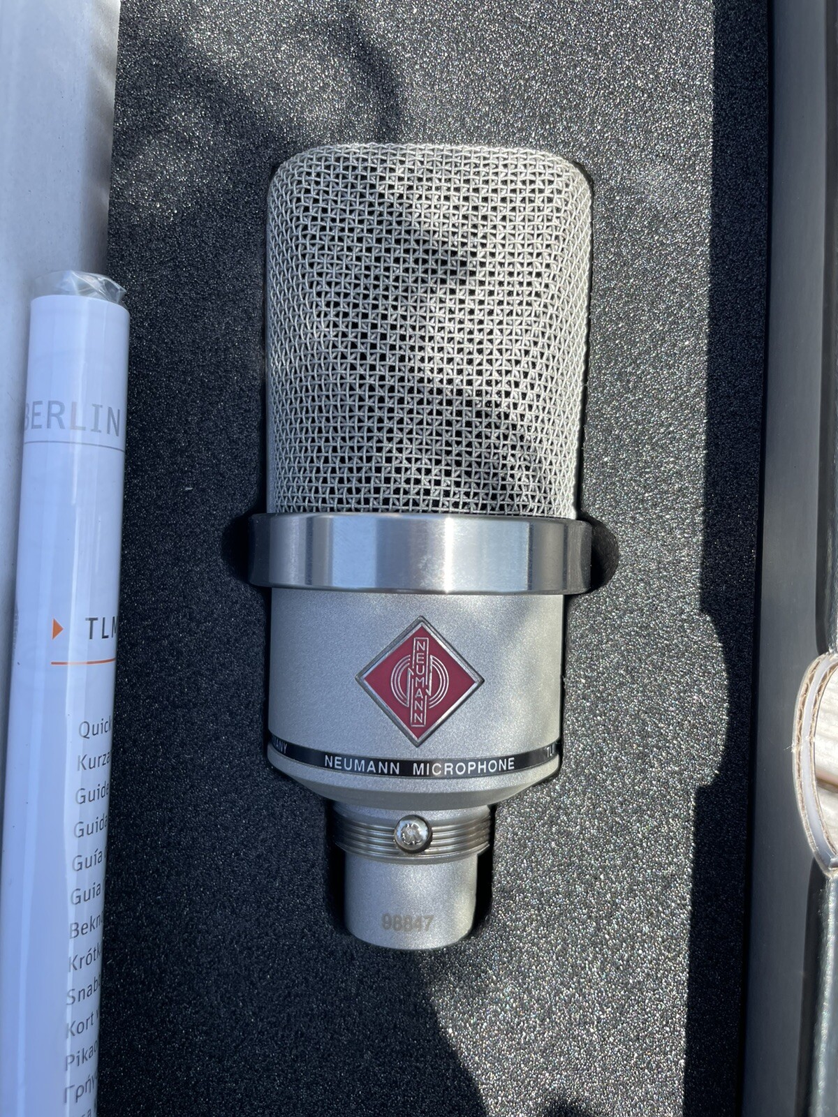 Neumann TLM 102 Condenser Microphone – Silver