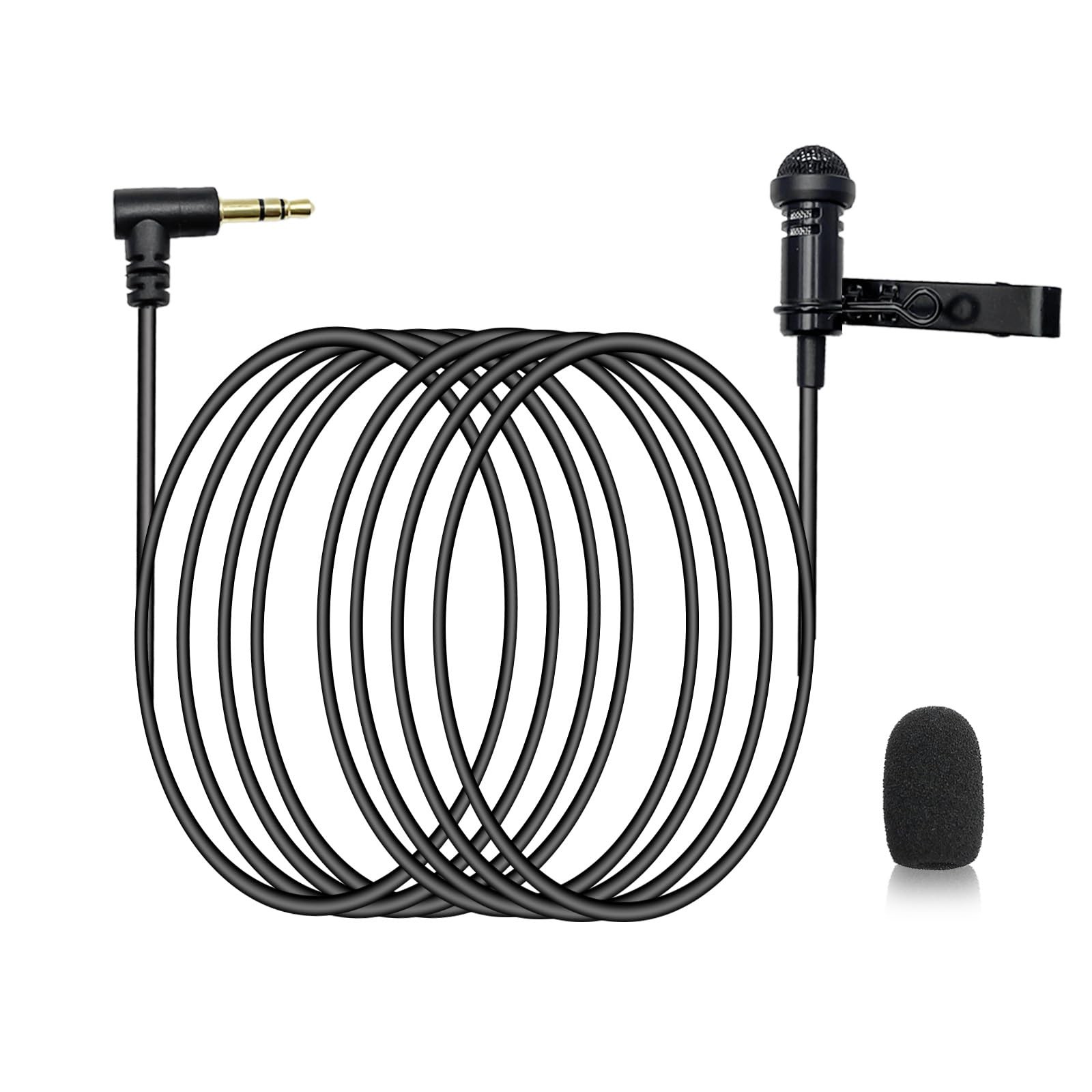 Mini micrófono de solapa compatible con DJI Mic 1 2, para Rode Wireless GO 2