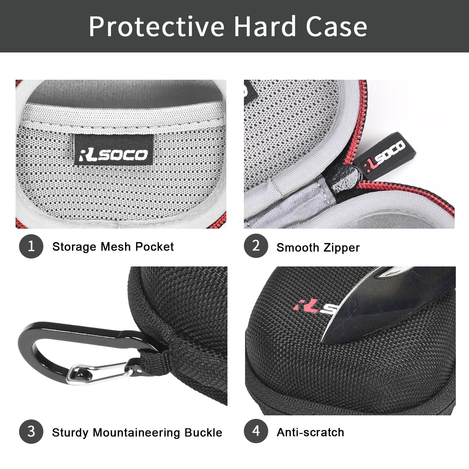 Carrying Case For RDE Wireless Micro Compact Microphone Case Only Storage Box