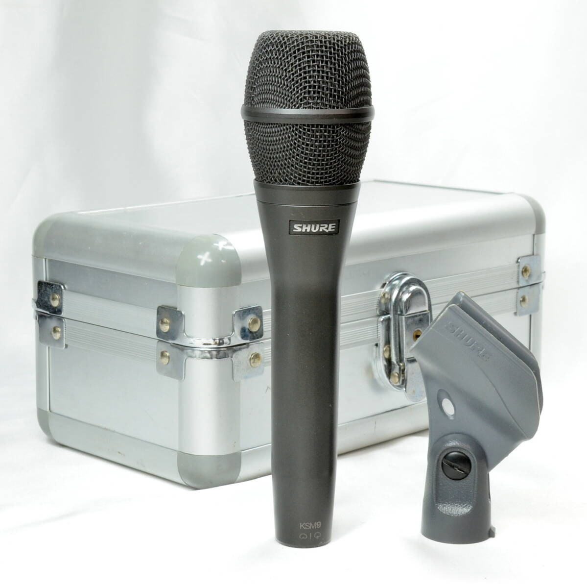 Shure KSM9 Condenser Microphone with Case and Holder Used from Japan