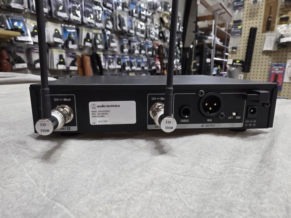 AUDIO-TECHNICA ATW-R3210EE1 AND ATW-T3201 UHF WIRELESS SYSTEM (PIT006112)