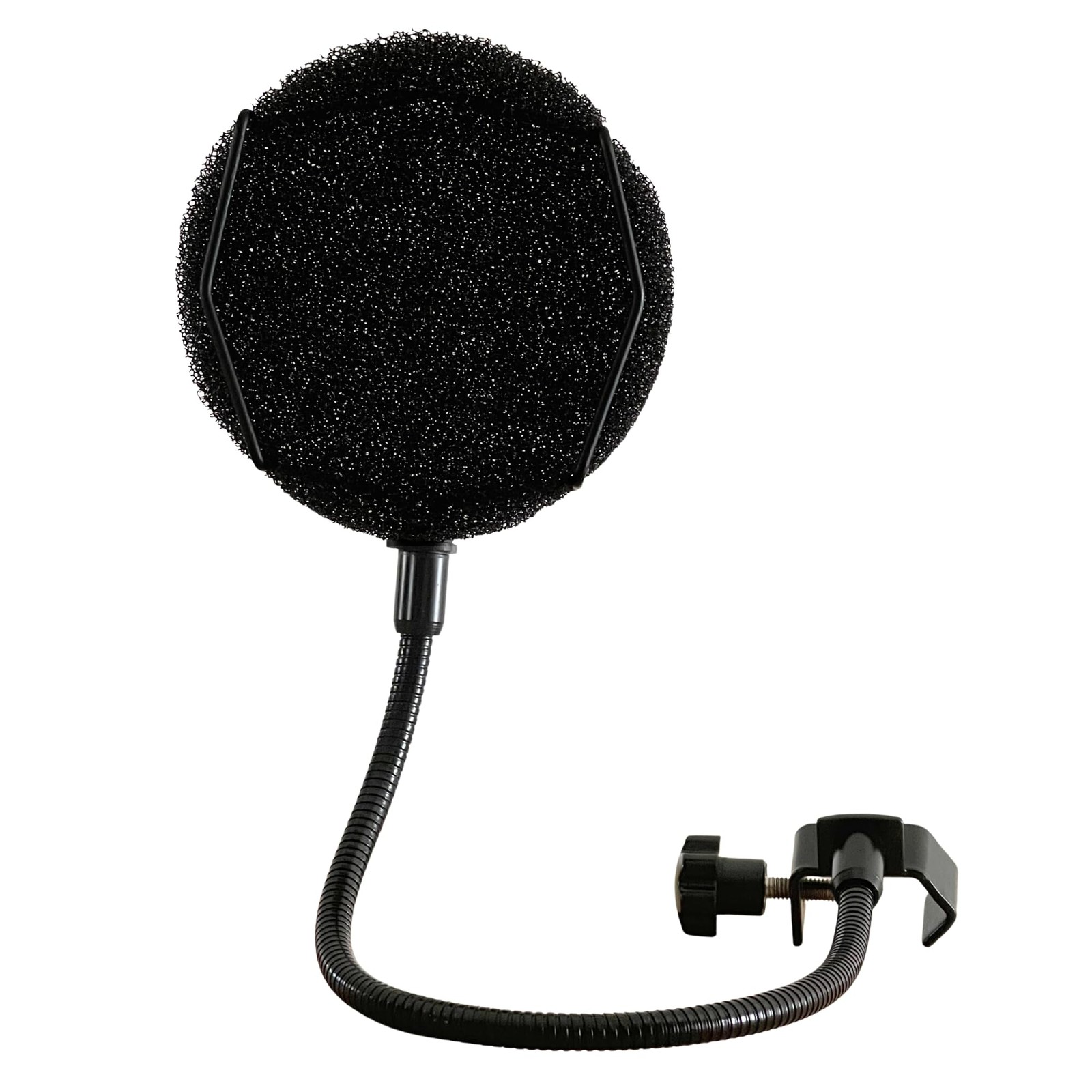 Melon Audio Pop Filter for Microphone – Sponge Layered Pop Wind Screen with Enha