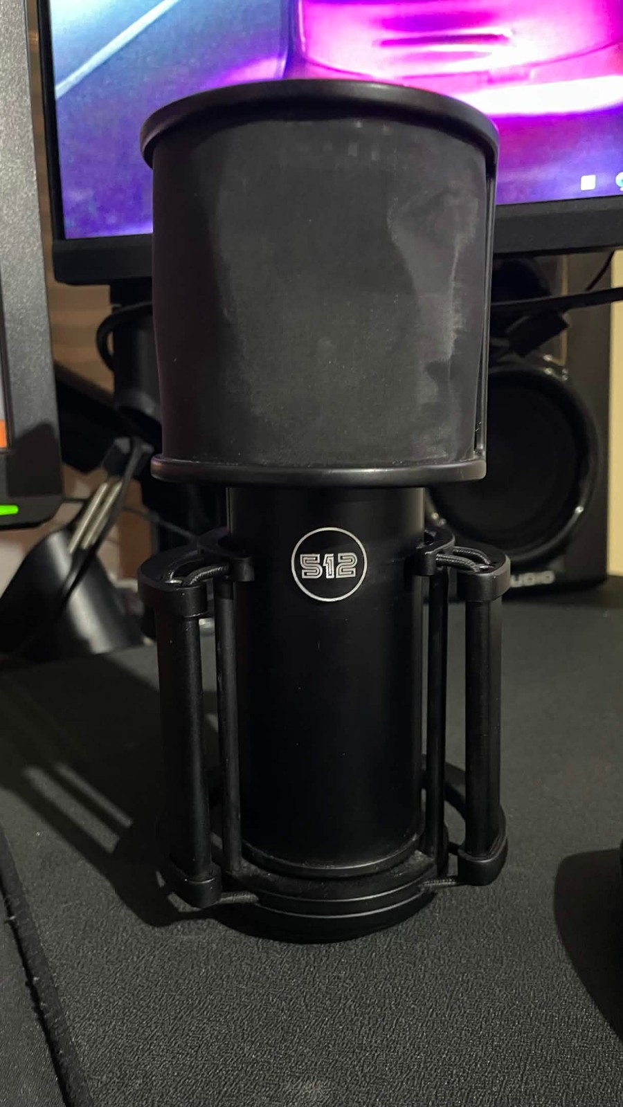 512 Audio Warm Audio Skylight Studio Condenser Recording Microphone+Shockmount